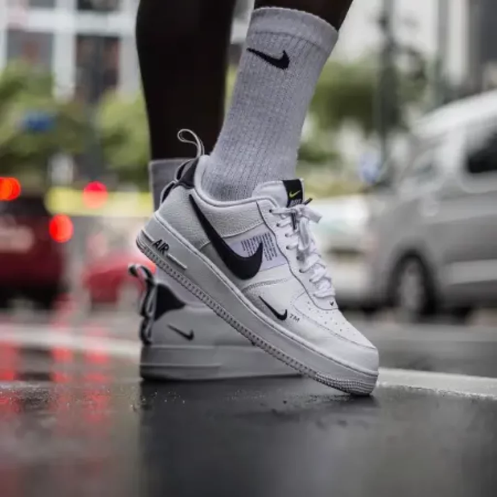 weisse Nike Air Force One Sneaker